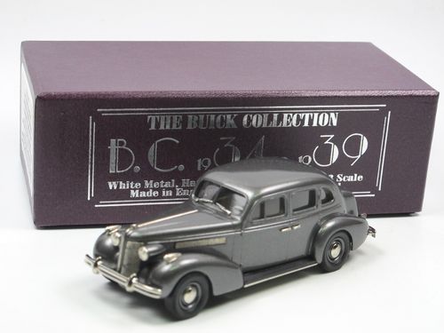 Brooklin 1937 Buick Special 4-Door Touring Sedan grey 1/43