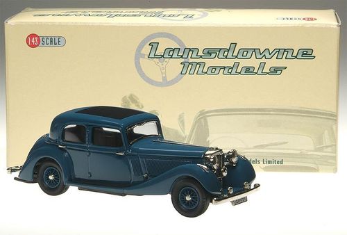 Lansdowne Models 1937 Jensen 3.5 Litre S type Saloon 1/43