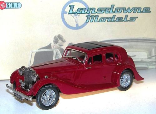 Lansdowne Models 1936-1939 MG SA Saloon rot 1/43