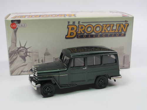Brooklin 1952 Willys Overland Station Wagon 4WD green 1/43
