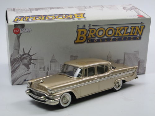 Brooklin 1957 Packard Clipper Town Sedan gold 1/43