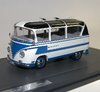 Matrix 1962 VW T1 Auwärter Carlux Bus blau/weiß 1/43