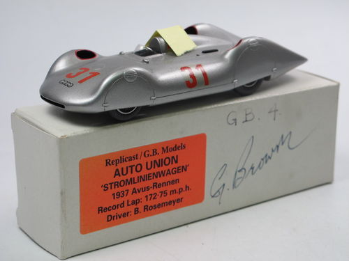 GB Models Auto Union Rekordwagen Rosemeyer 1937 1/43