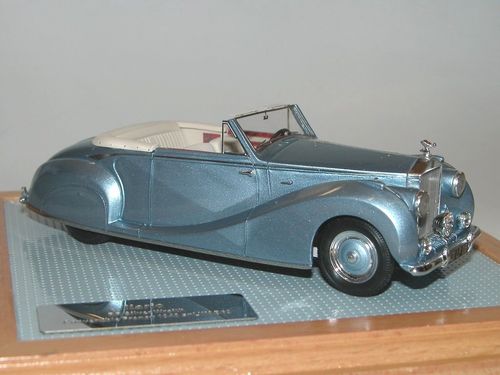 Ilario 1948 Rolls Royce Silver Wraith Convertible Franay 1/43