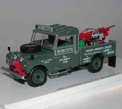 TSM Model 1965 Land Rover Series I 107" Recovery Truck 1/43