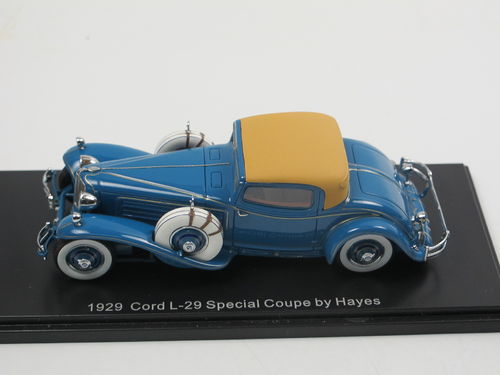 ESVAL 1929 Cord L-29 Special Coupe by Hayes 1/43