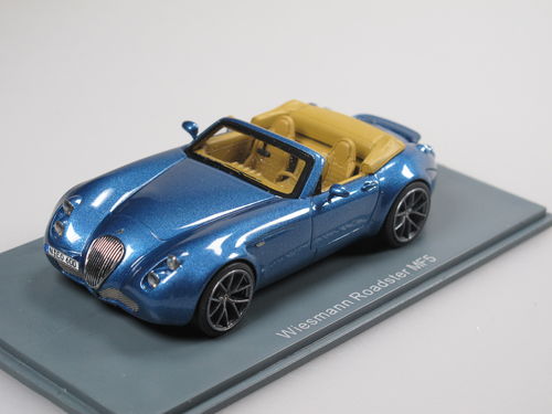 Neo Scale Models Wiesmann MF5 Roadster 2010 blau 1/43