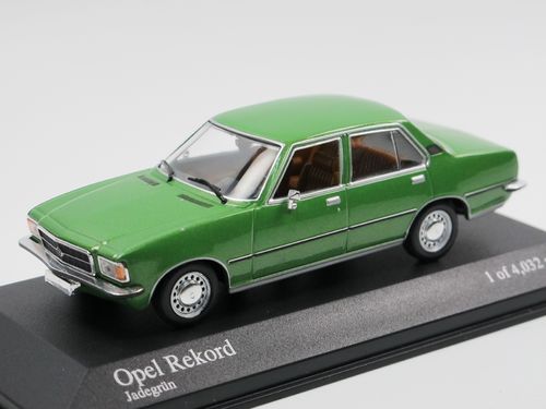 Minichamps 1975 Opel Rekord D Limousine Jadegrün 1/43