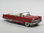 Brooklin Models 1956 Lincoln Premiere Convertible red 1/43