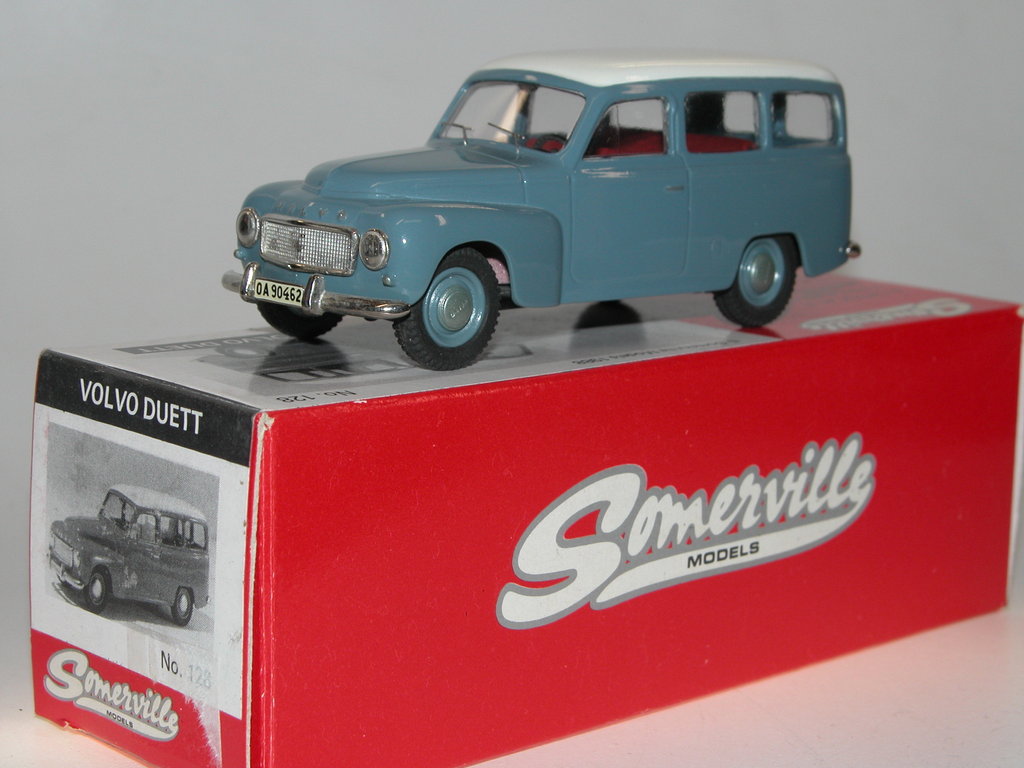 Somerville Models 1960 Volvo 210 Duett blau/weiß 1/43 Rarität