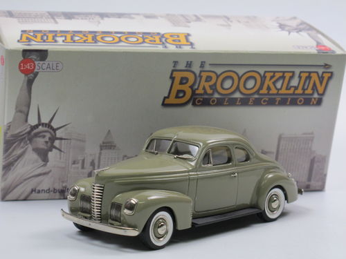 Brooklin 1939 Nash Ambassador Eight 2-Door Coupe beige 1/43