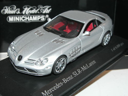 Minichamps 2003 Mercedes-Benz SLR McLaren silver 1/43