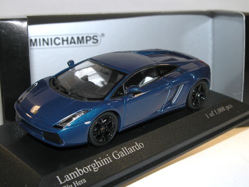 Minichamps 2006 Lamborghini Gallardo blau 1/43