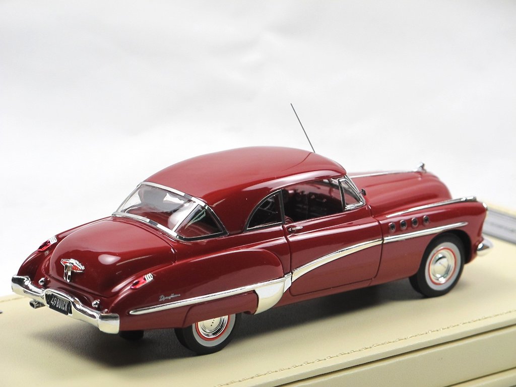 TSM Model 1949 Buick Roadmaster Riviera Coupe Red 1/43 Resin made
