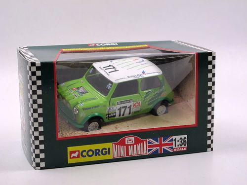 Corgi Mini Cooper Network Q RAC Rally 1998 The Green Team 1/36