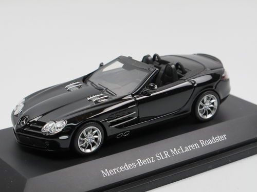 Minichamps 2007 Mercedes-Benz SLR McLaren Roadster black 1/43