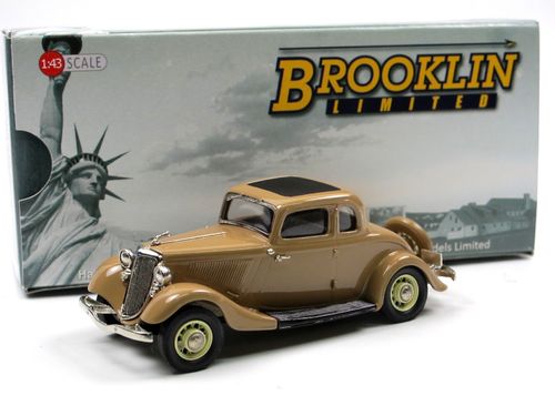 Brooklin 1934 Ford 5-Window Coupe Cordoba Gray 1/43