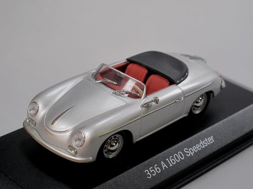 Minichamps 1956 Porsche 356 A 1600 Speedster silber 1/43