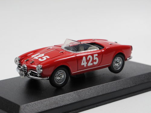 Detail Cars Alfa Romeo Giulietta Mille Miglia 1958 #425 1/43