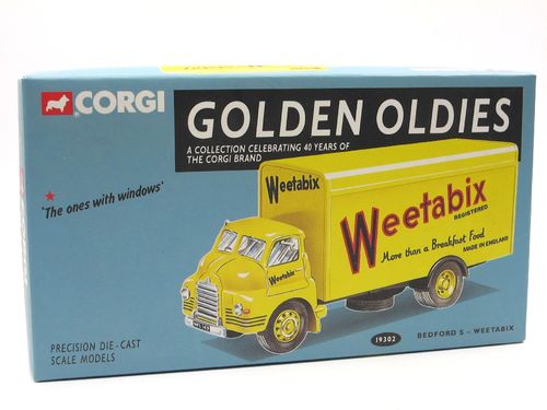 Corgi Golden Oldies Bedford S Type WEETABIX ca. 1/50