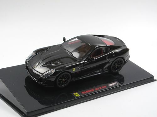 MATTEL Elite Ferrari 599 GTO (2010) schwarz 1/43
