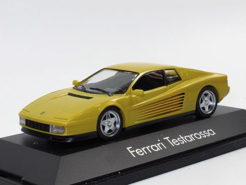 Herpa Ferrari Testarossa (1984-1996) gelb 1/43