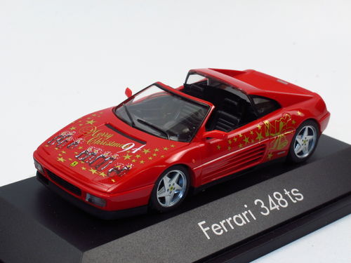 Herpa Ferrari 348 TS MERRY CHRISTMAS 1994 1/43