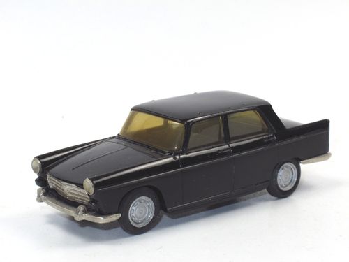 DUVI 1960-1963 Peugeot 404 Berline schwarz 1/43
