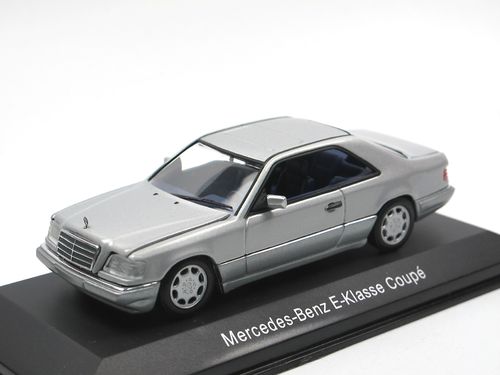 Minichamps Mercedes-Benz E-Klasse (C 124) Coupe silber 1/43