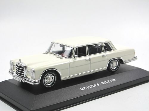IXO 1963 Mercedes-Benz 600 W100 SWB cremeweiß 1/43