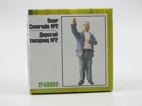 Zebrano Figur - Nikita Chruschtschow - Resine 1/43 handbemalt