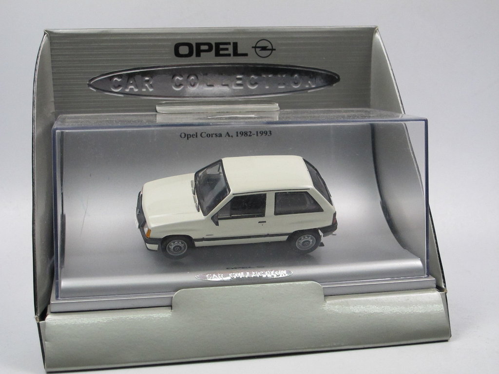 Modellauto NEU&OVP Opel Car Collection Weiß Schuco Opel Corsa A 3-Türer 1:43 