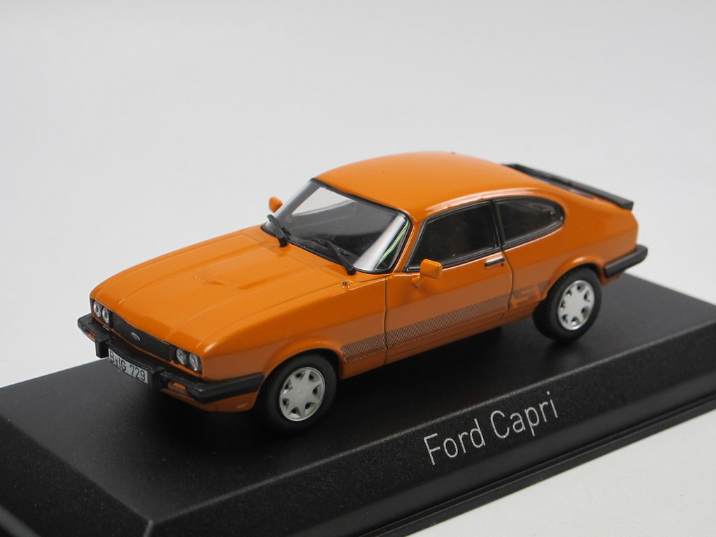 Details about   Ford Capri MK3 S 1986 orange diecast modelcar 270563 Norev 1:43