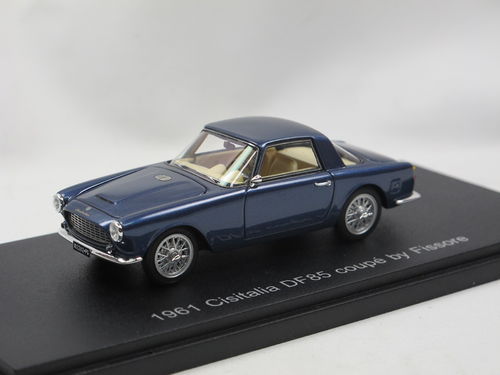 ESVAL MODELS 1961 Cisitalia DF85 Coupe by Fissore blau 1/43