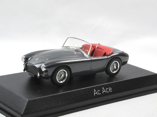 Norev 1957 AC Ace Roadster grau metallic 1/43
