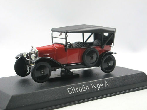 Norev 1919 Citroen Type A Phaeton rot Oldtimer 1/43