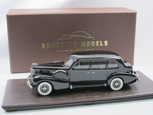 Brooklin 1938 Cadillac Imperial Sedan Limousine black 1/43