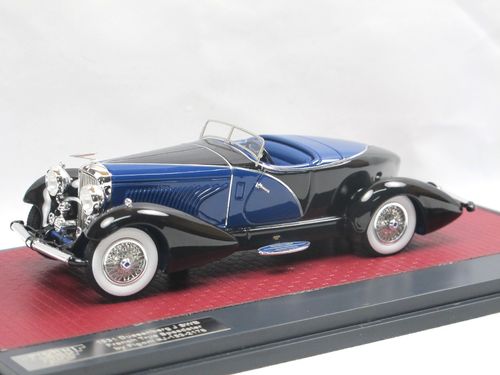 Matrix 1931 Duesenberg J SWB True Speedster Figoni blue 1/43