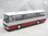 Soviet Bus Ikarus-260 Stadtbus Linienbus Ungarn rot/weiß 1/43