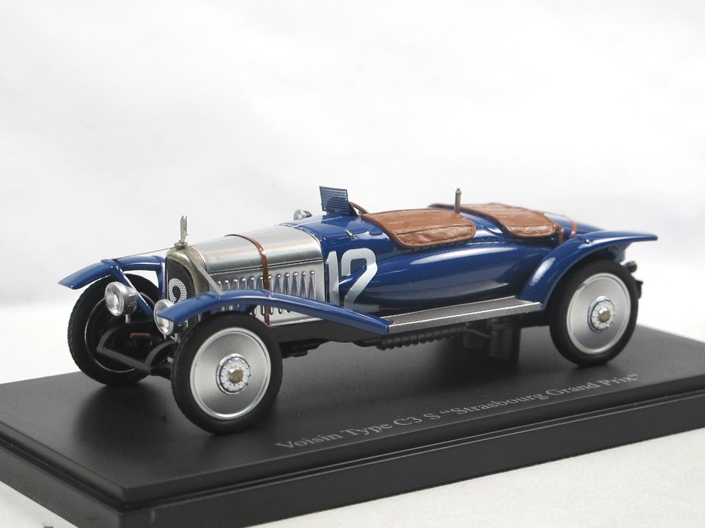 Autocult Voisin C3 S Grand Prix Strasbourg 1922 1/43