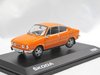 Abrex 1980 Skoda 110R Coupe Orange 1/43