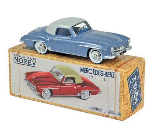 Norev Classic 1956 Mercedes-Benz 190 SL grau/blau 1/43