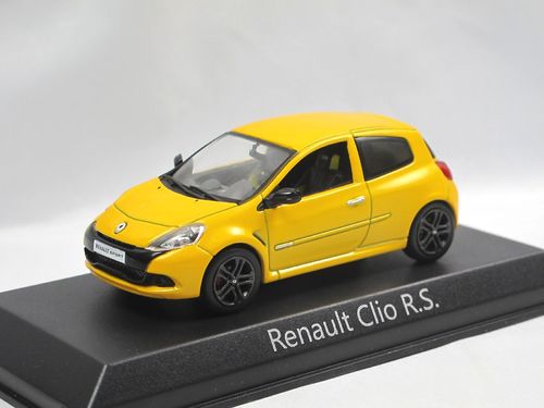 Norev 2009 Renault Clio III R.S. RS Sirius Yellow 1/43