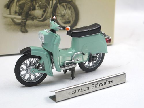 Atlas Verlag 1964-1986 Simson Schwalbe Motorräder DDR 1/24