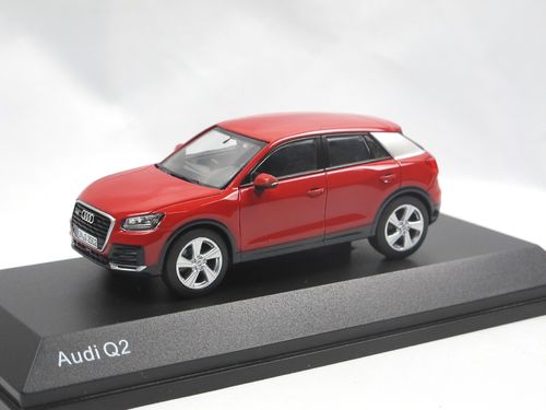 iScale 2016 Audi Q2 Tango Red 1/43