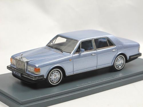 Neo Scale Models 1980 Rolls Royce Silver Spirit blau 1/43