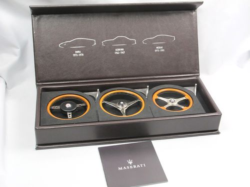 Brooklin Historic Maserati Steering Wheels Box 2 1/6.5