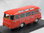 PERFEX 1951 Berliet Bus GLA 5S Dubos geschlossen rot 1/43