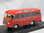 PERFEX 1951 Berliet Bus GLA 5S Dubos geschlossen rot 1/43