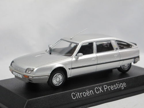 Norev 1986 Citroen CX Turbo 2 Prestige silber 1/43